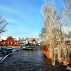 .Spreehafen in Burg im Spreewald.