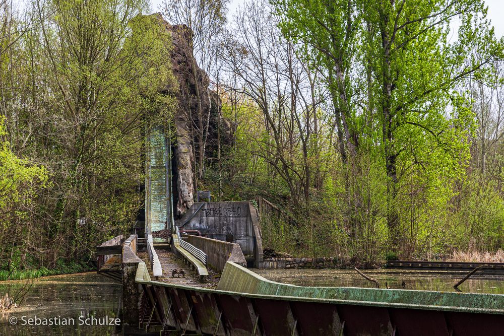 Spreepark - alte Wildwasserbahn