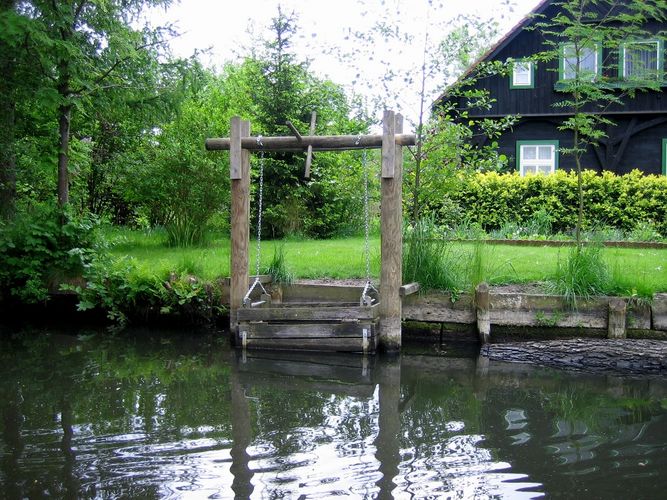 Spreewald ein Fischkasten