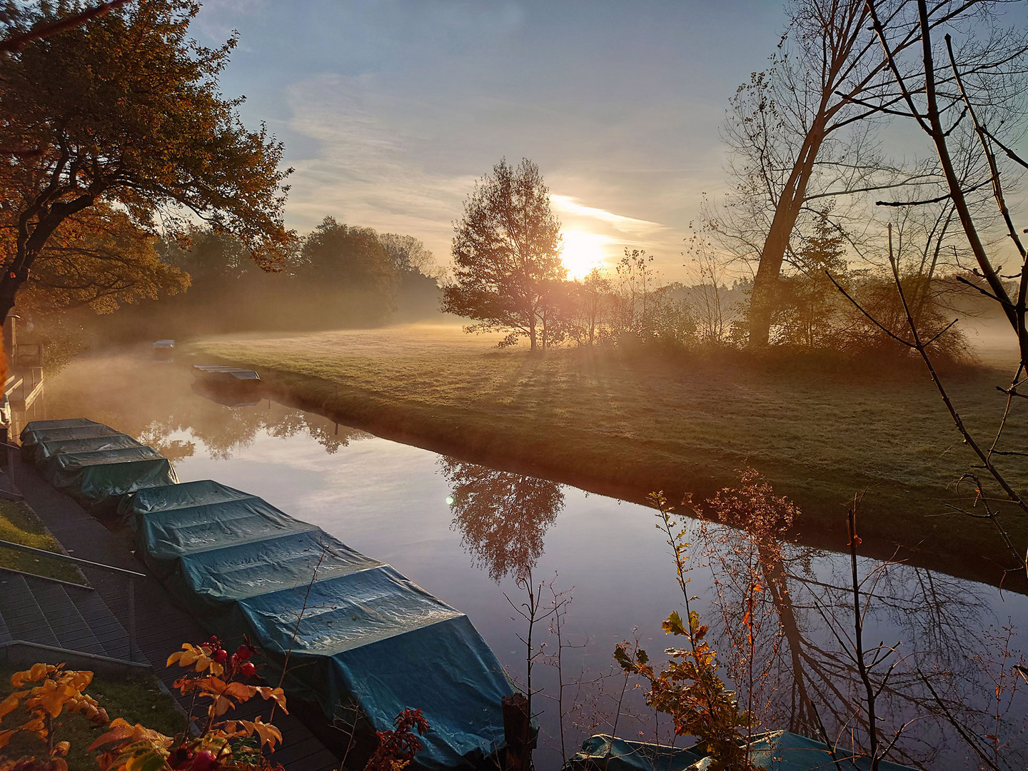 Spreewald im Herbst