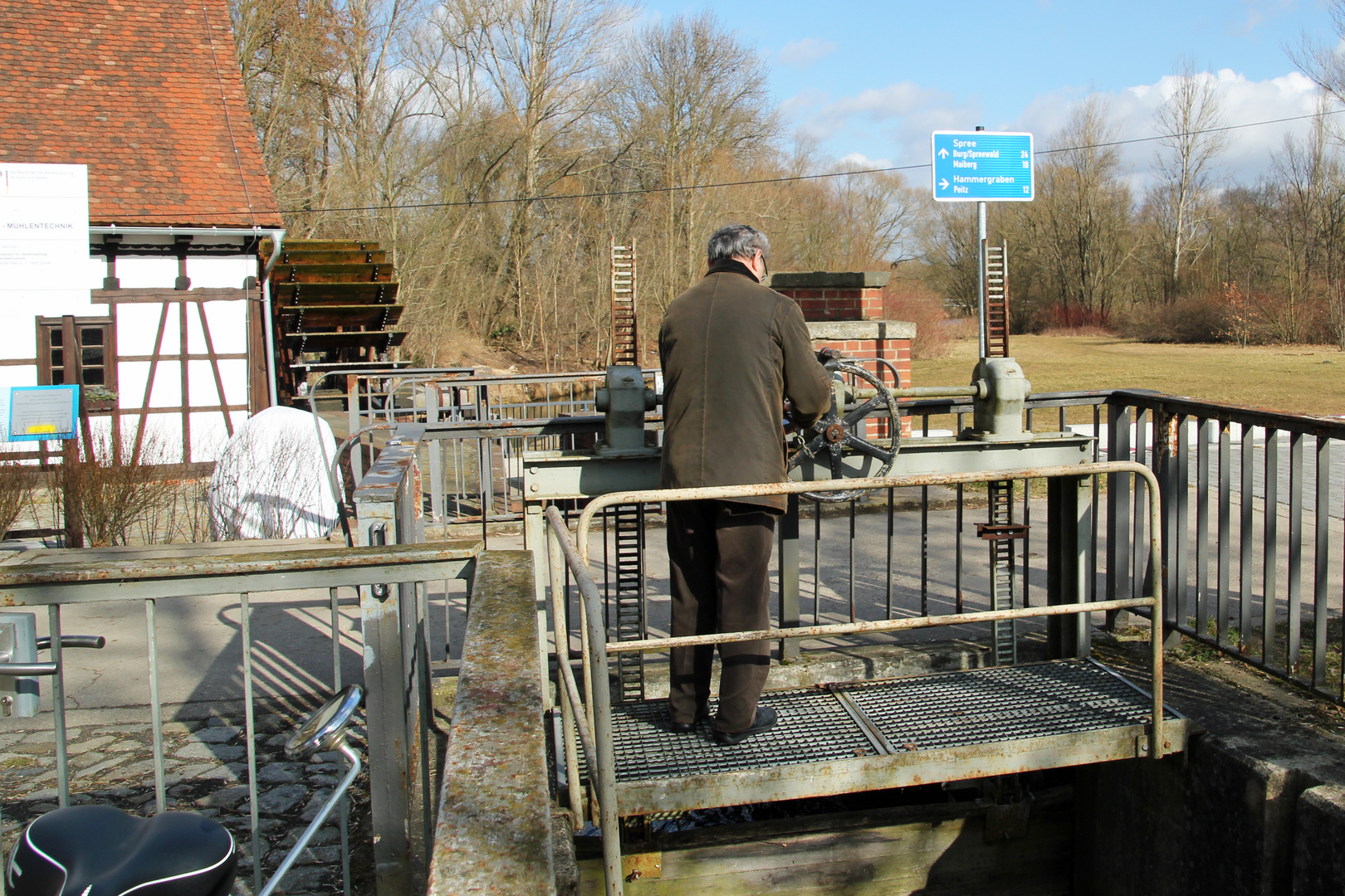 Spreewehrmühle Cottbus: Der Herr über das Wasser