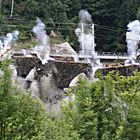 sprengung eines viadukts