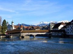 Spreuerbrücke, Altstadt & Alpenpanorama ...