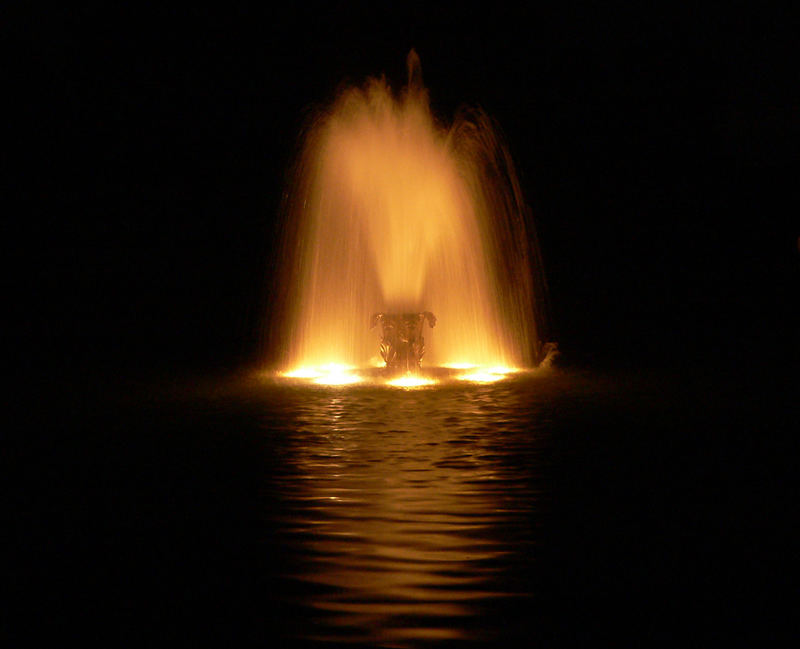 Sprinbrunnen bei Nacht