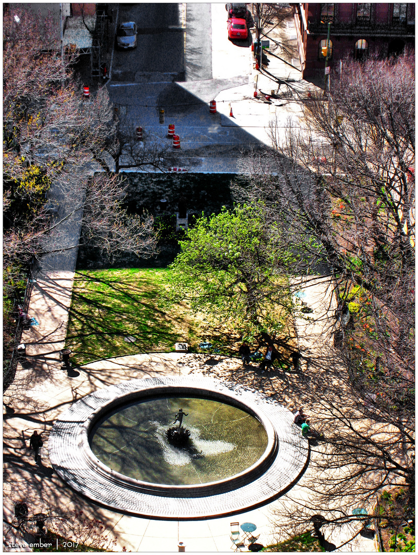 Spring Arrives in Mount Vernon Place