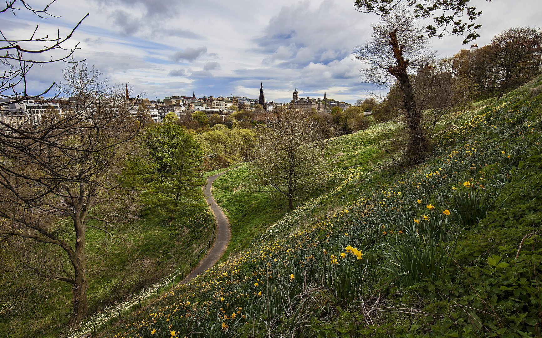 Spring in Edinburgh