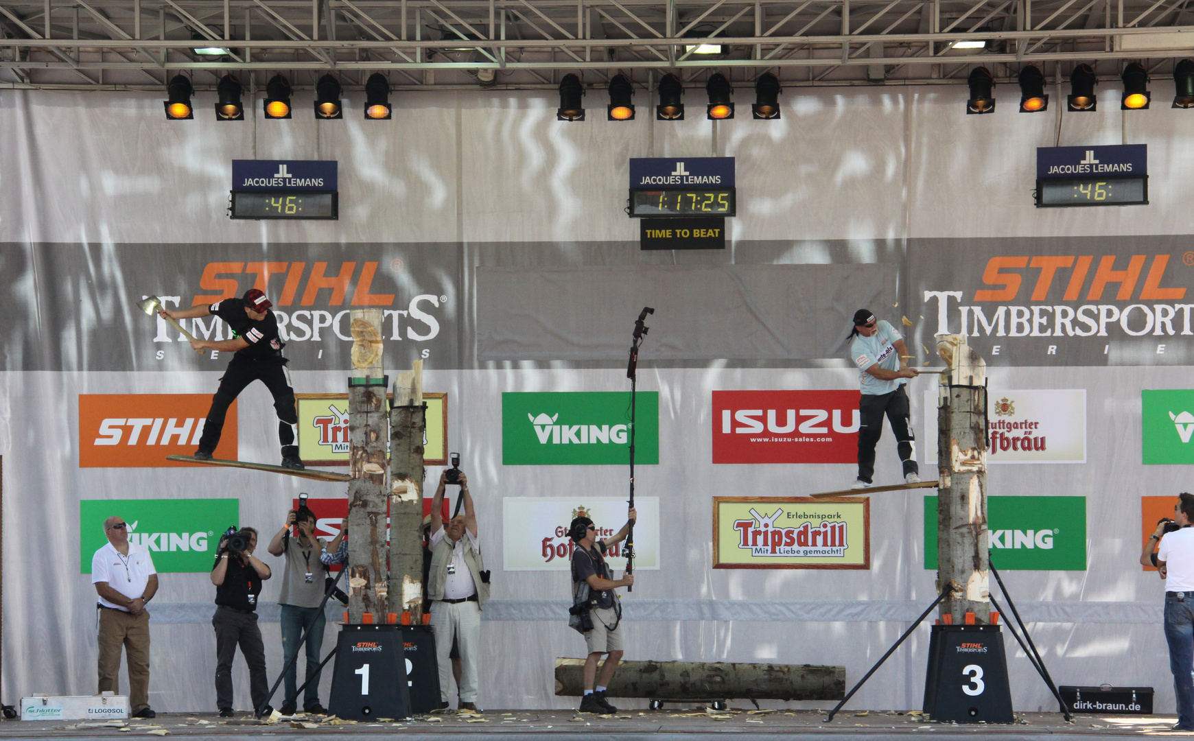 Springboard bei der Deutschen Timbersports Meisterschaft 2010