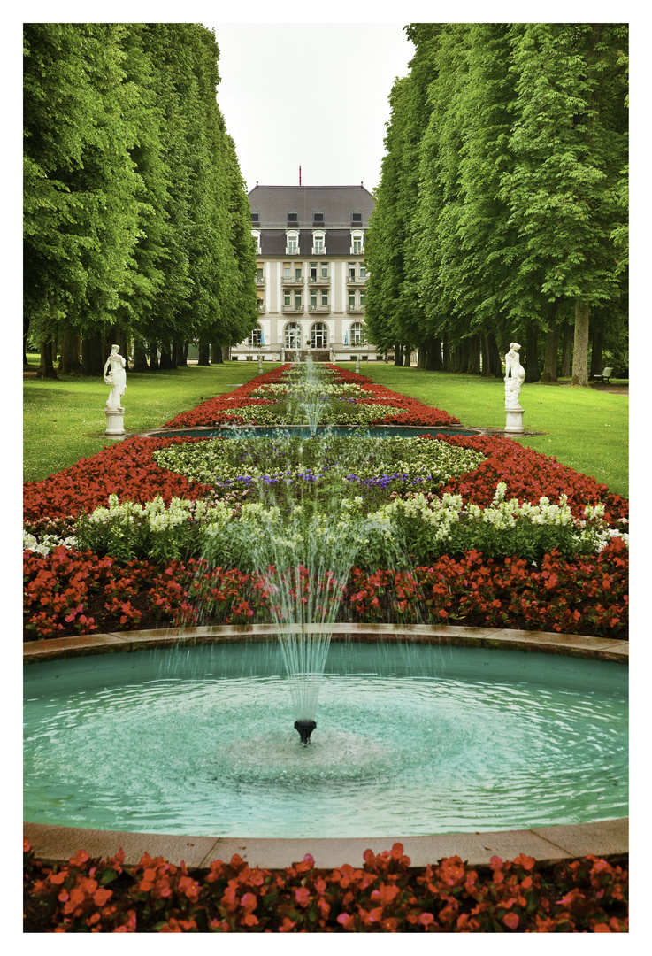 Springbrunnen Allee in Bad Pyrmont