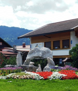 Springbrunnen am Kreisel