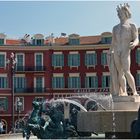 Springbrunnen am "Place de Masséna" in Nizza