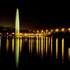 Springbrunnen bei Nacht