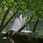 Springbrunnen im Hafen