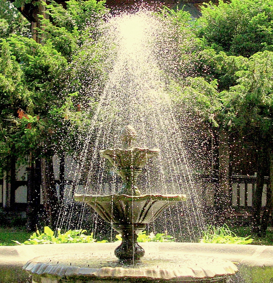 Springbrunnen im Kurort