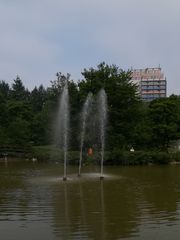 Springbrunnen im Park