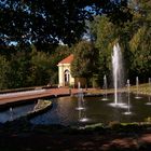 Springbrunnen im Schlosspark Lichtenwalde