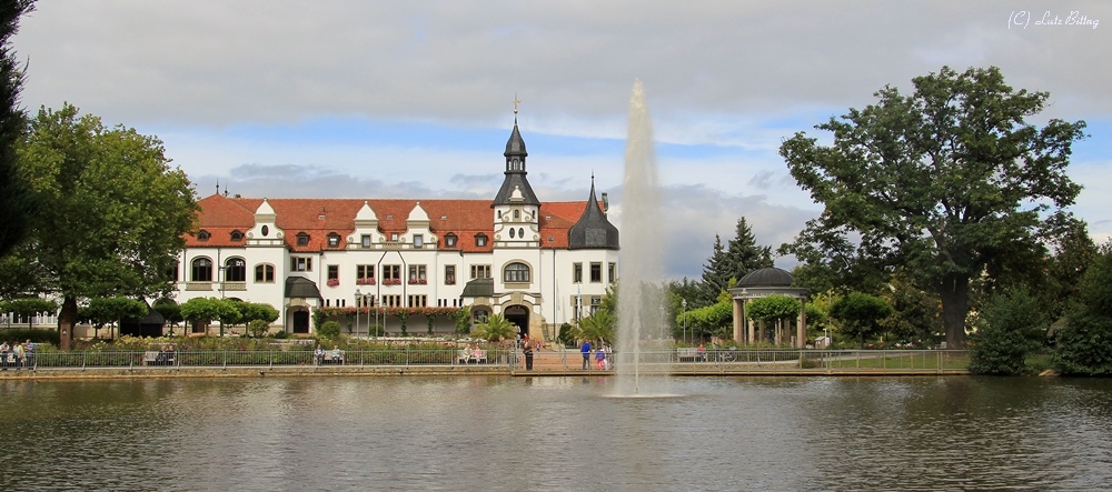 Springbrunnen im Schwanenteich