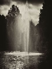 Springbrunnen im Stadtpark Kalkar