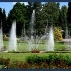 Springbrunnen im Walsrode-Vogelpark