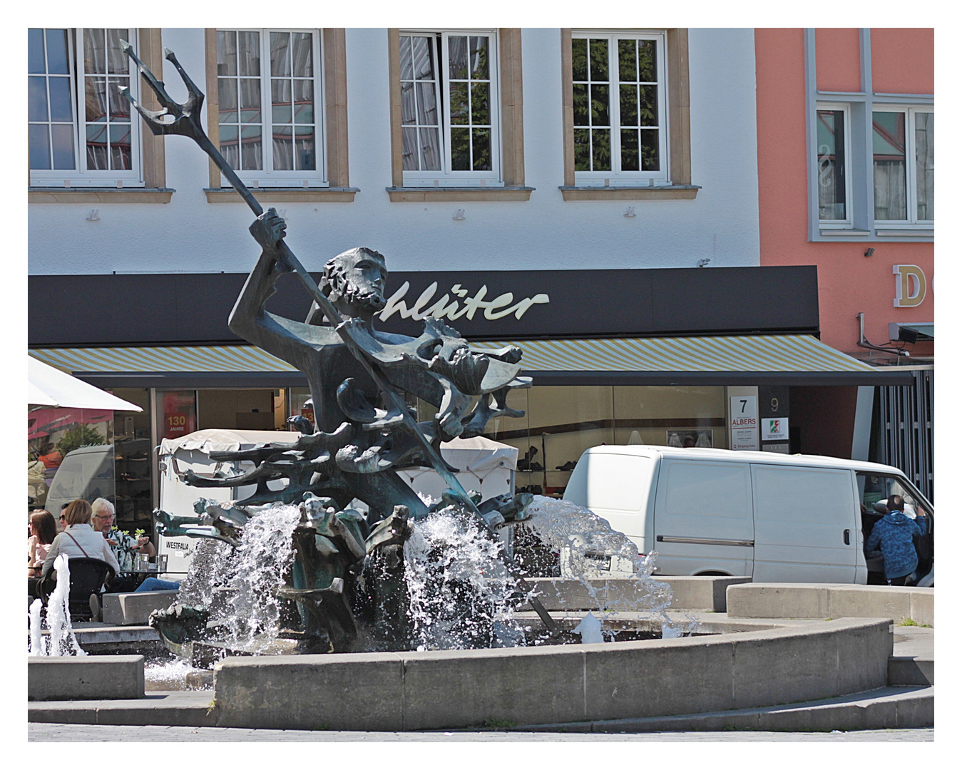 Springbrunnen in Paderborn