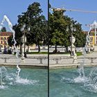 Springbrunnen in Padua (3D)