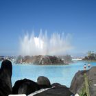 Springbrunnen in Porto Cruz Teneriffa