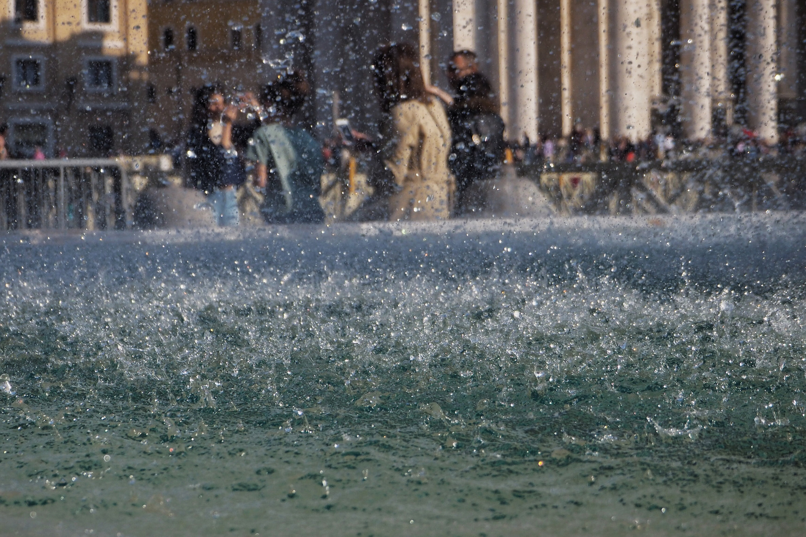 Springbrunnen in Rom