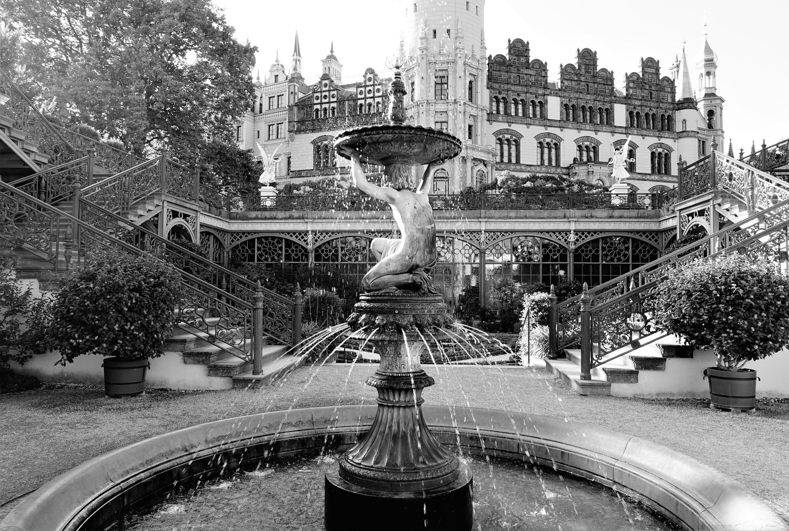 Springbrunnen in Schwerin