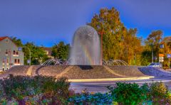 Springbrunnen in Stadtallendorf ( Pusteblume )