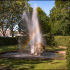 Springbrunnen in Trollhättan in Schweden