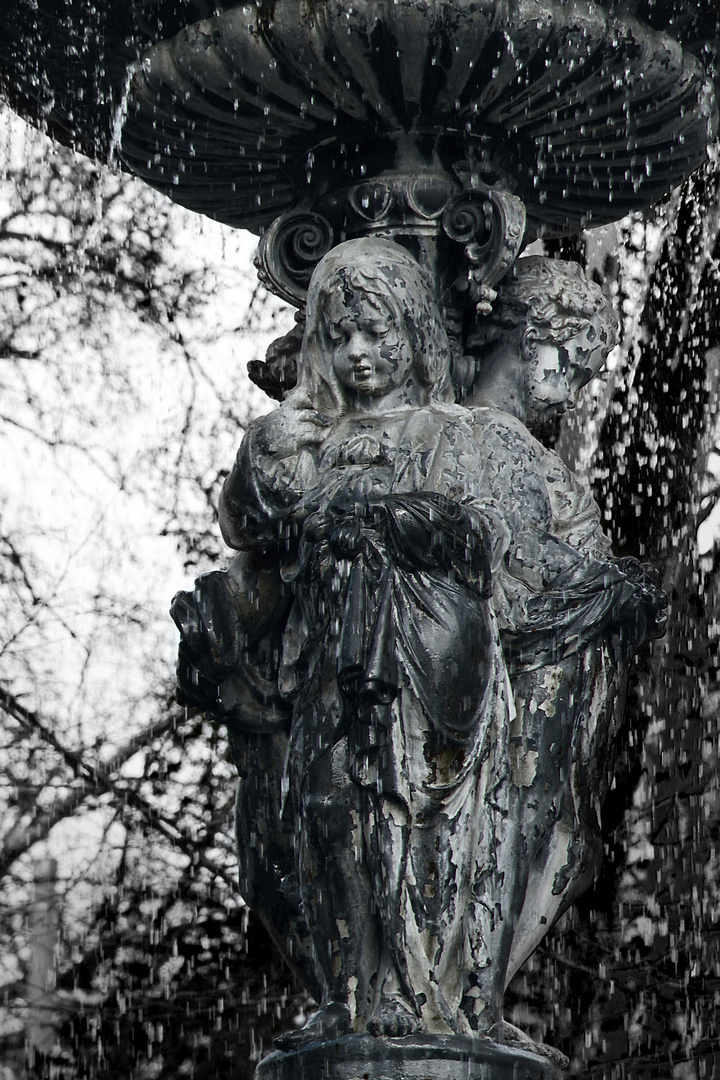 Springbrunnen in Zürich