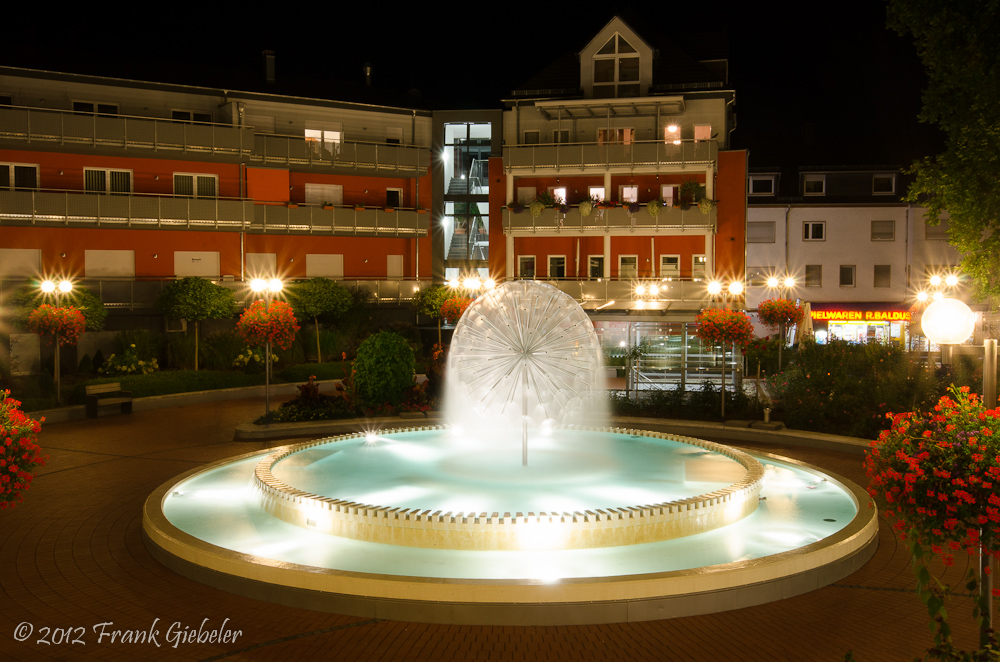 Springbrunnen "Pusteblume"