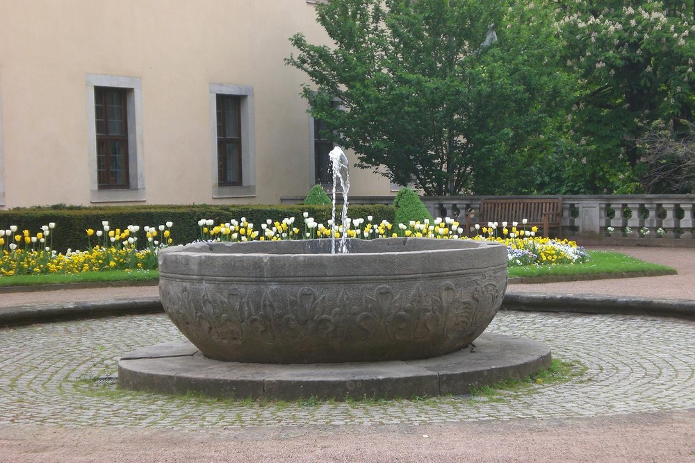 Springbrunnen Schloßpark Fulda