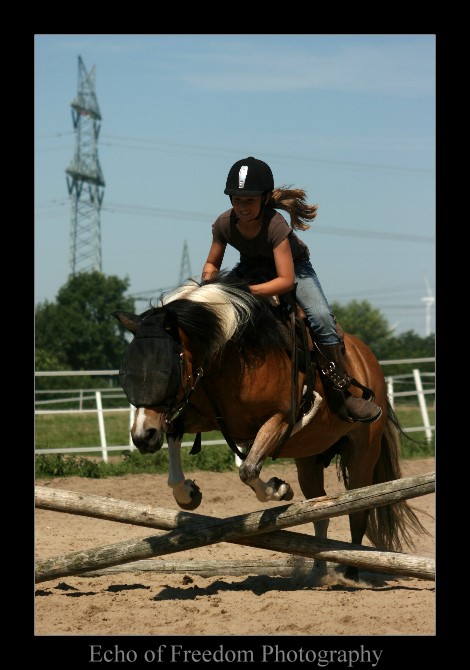 Springen im Westernstyle