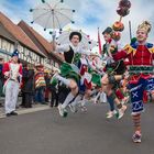 Springerzug mit Bajazz Rosenmontag in Herbstein