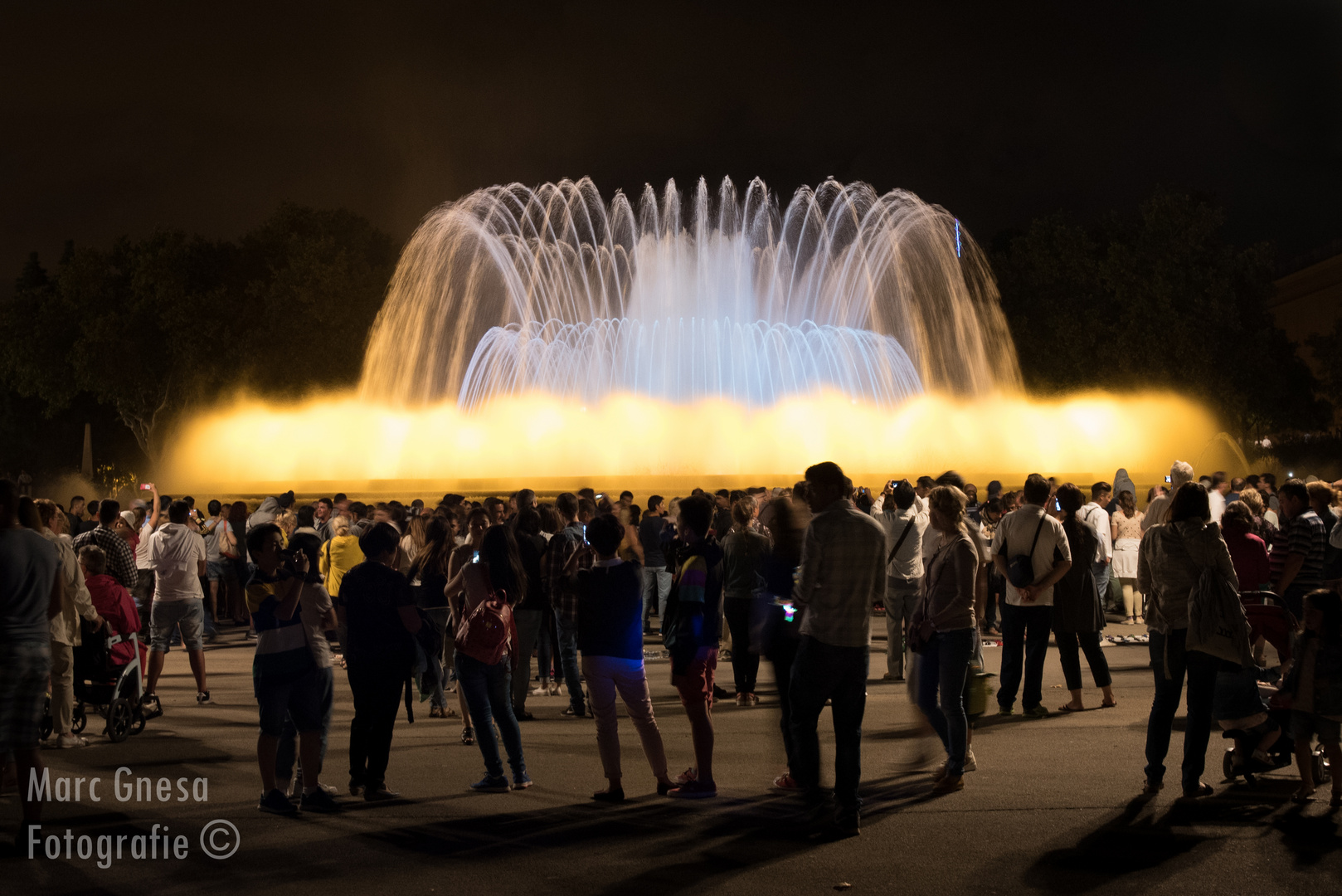 Springsprunnen in Barcelona oder Font Magica