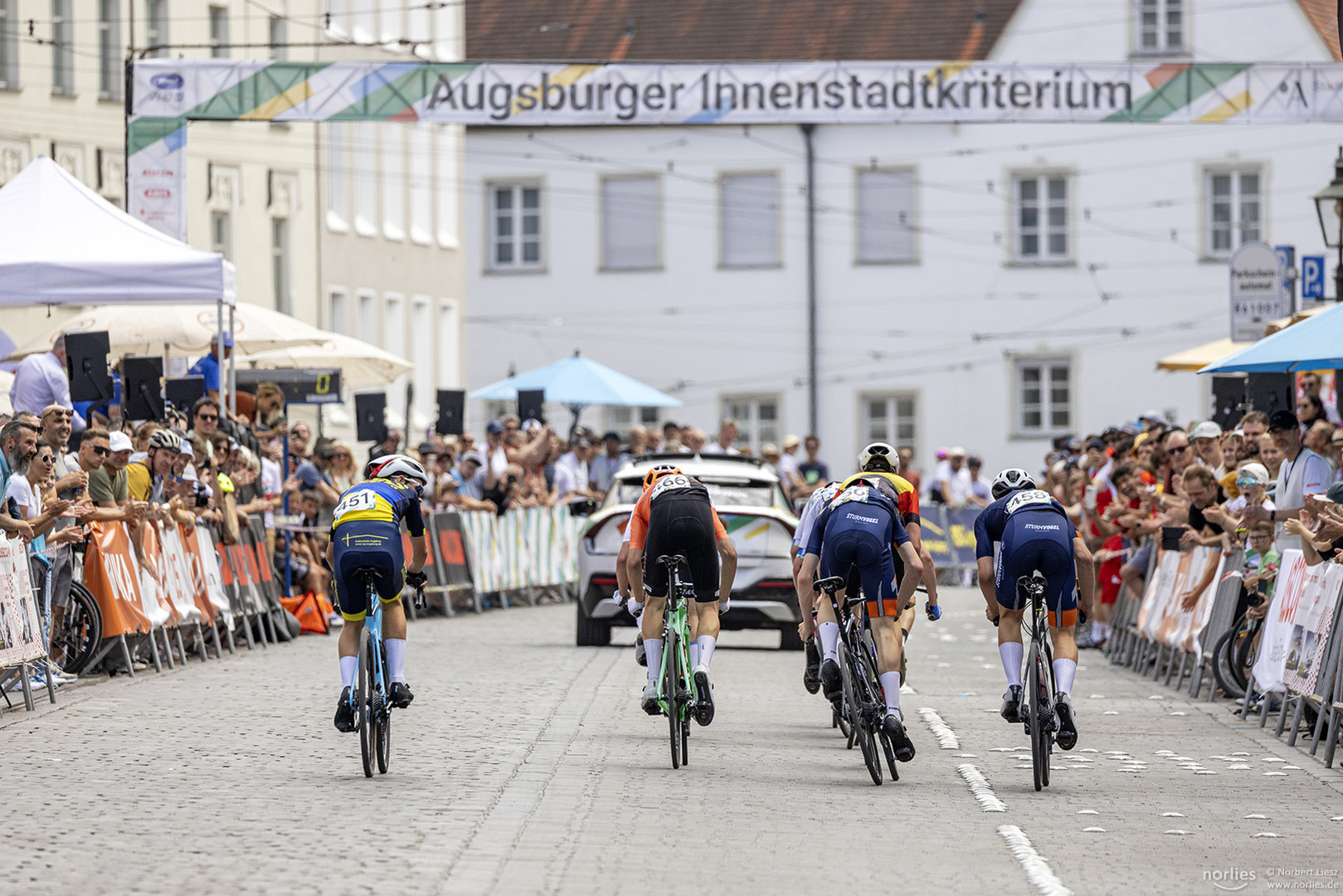 Sprint in der Maxstraße