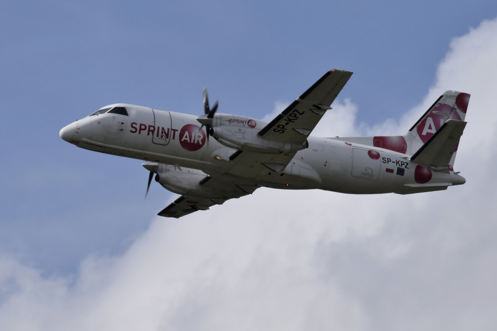 Sprintair  SP-KPZ Cargo Saab 340A