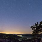 Sprinzelfels in klarer Nacht