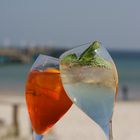 Spritz und Hugo in Scharbeutz