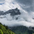 Spritzkarspitze in Wolken