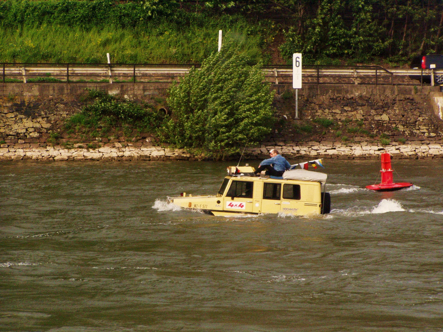 Spritztour auf dem Rhein