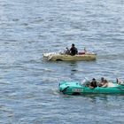 Spritztour bei Hochwasser