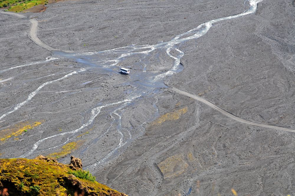 Spritztour - Hochlandpiste in Þórsmörk/ Island