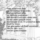 Spruch fürs Leben