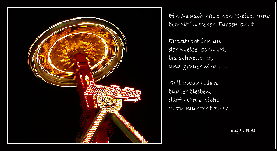 Spruch zum Mittwoch (V)