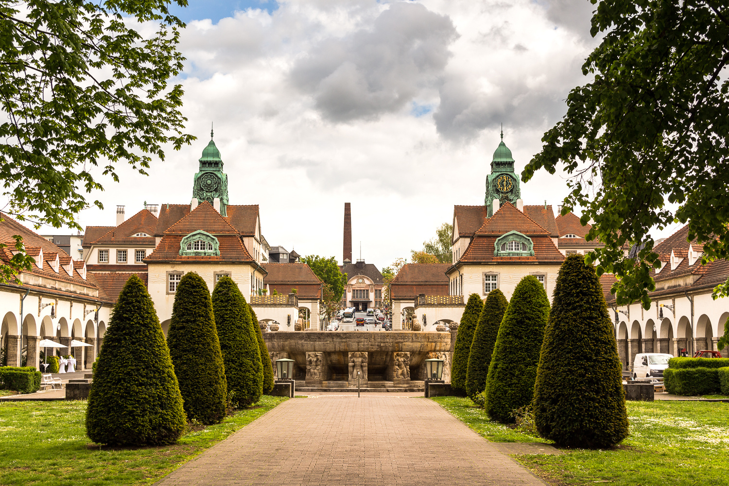 Sprudelhof Bad Nauheim Foto & Bild architektur, stilepochen