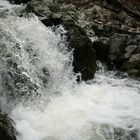 Sprudelnder Wasserfall