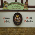 Sprüche und Wappen in Dörrenbach