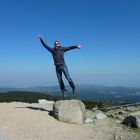 Sprung auf dem Brocken