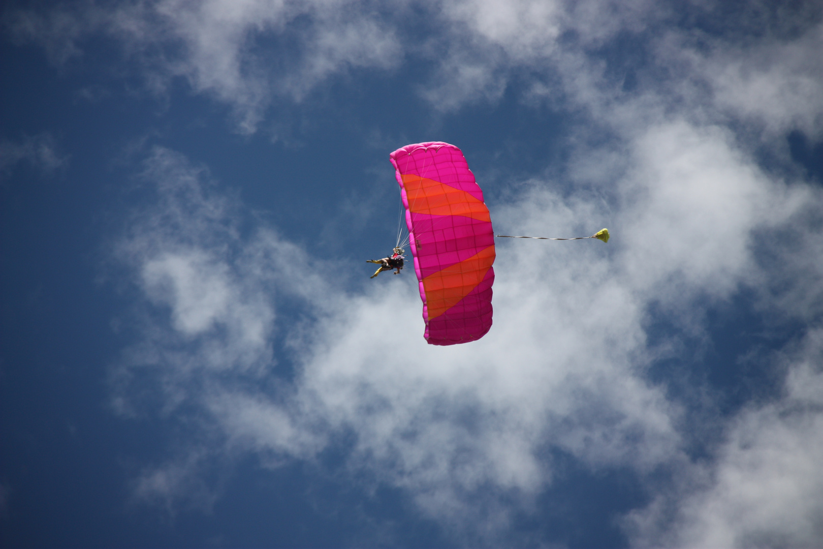 Sprung aus den Wolken